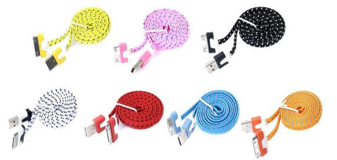 2 Fashion USB kabeliai ir spalvų pasirinkimas